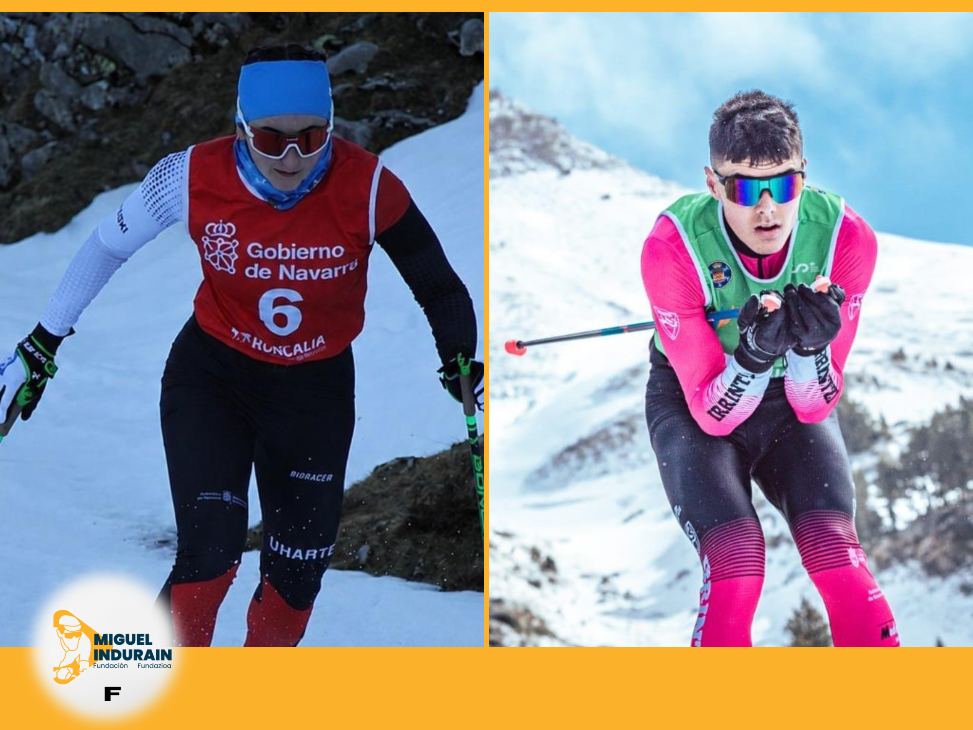 Maddalen Ruiz de Galarreta e Ibai Letona, convocados por la selección española para concentrarse en Dolomitas